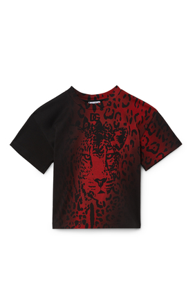 Red & Black Leopard T-Shirt